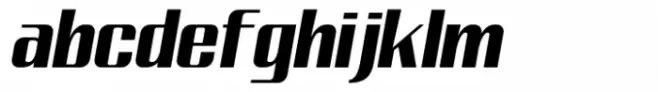 Protura Extra Bold Italic