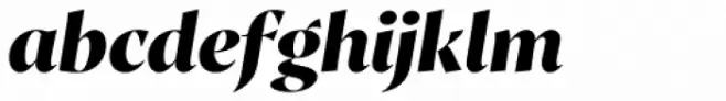 Proza Display Extra Bold Italic