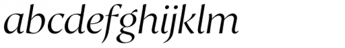 Proza Display Light Italic