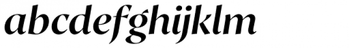 Proza Display Semi Bold Italic