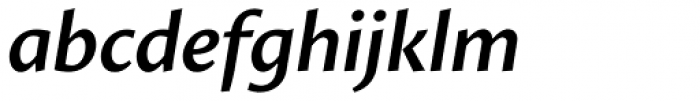 Proza SemiBold Italic