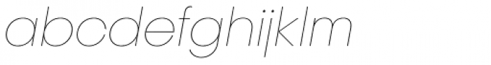 Publica Sans Extra Light Italic