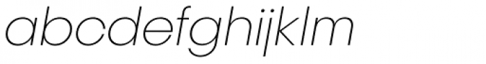 Publica Sans Thin Italic