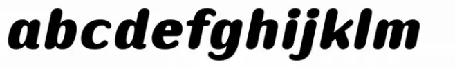 Puipui Black Italic