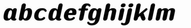 Puipui Extra Bold Italic