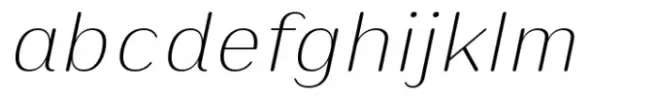 Puipui Extra Light Italic