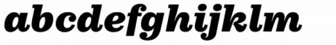 Pulpo Black Italic
