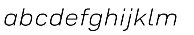 Pulse JP Expanded Light Italic
