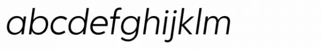 Punkto Light Italic