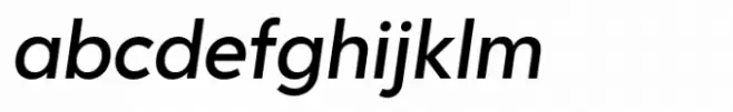 Punkto Medium Italic