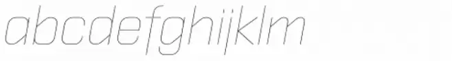 Purista Thin Italic