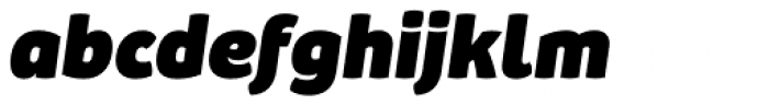 Pusia Extra Bold Italic
