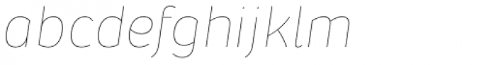 Pusia Hairline Italic