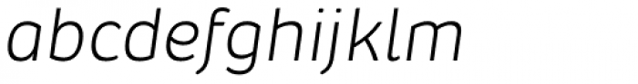 Pusia Light Italic
