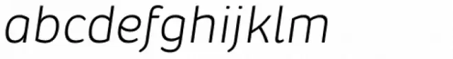 Pusia Light Italic