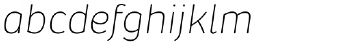 Pusia Thin Italic