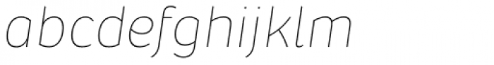 Pusia Ultra Thin Italic