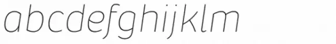 Pusia Ultra Thin Italic