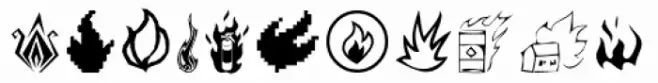 Pyrotechnics Icons Two