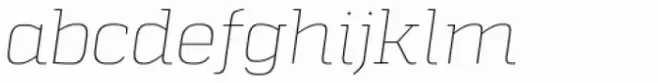 Quadon Thin Italic