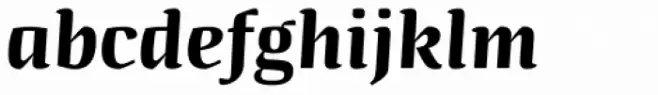 Quador Display Bold Italic