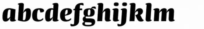 Quador Extra Bold Italic