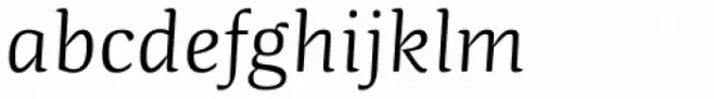 Quador Light Italic