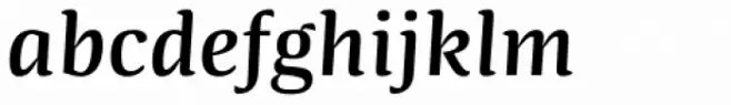 Quador Semi Bold Italic