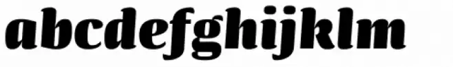 Quador Ultra Bold Italic