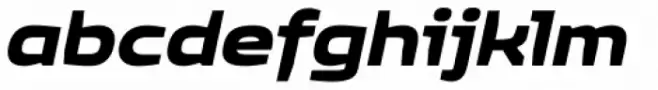 Quagmire Extended Bold Italic