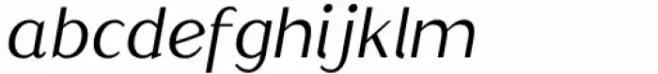 Qualettee Medium Italic