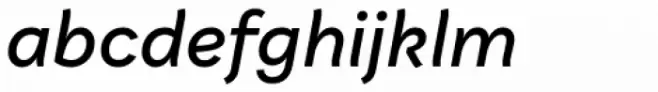 Qualion Demi Bold Italic