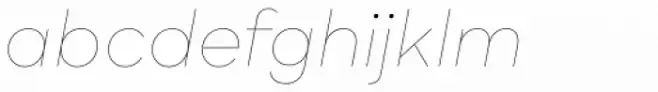 Qualion Oblique Hairline