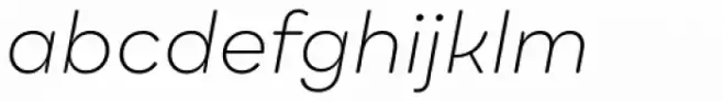 Qualion Round Light Italic