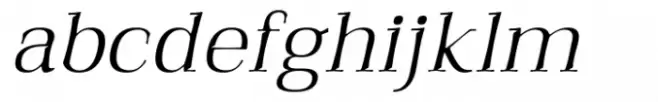 Qualitype Neo Lamp Light Italic