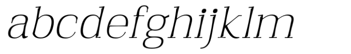 Qualitype Neo Lamp Thin Italic