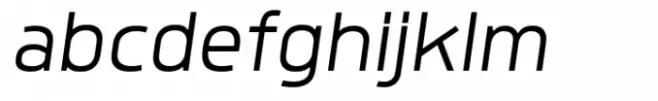 Quan Geometric Light Italic