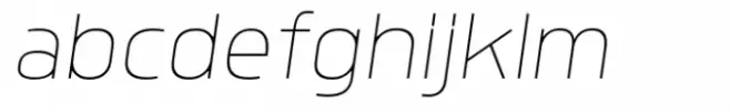 Quan Geometric Thin Italic