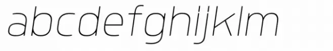 Quan Pro Thin Italic