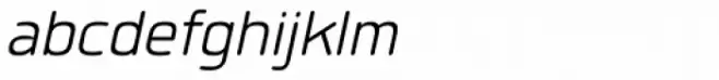 Quan Rounded SemiLight Italic