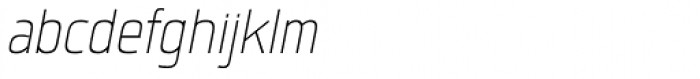 Quan Slim ExtraLight Italic
