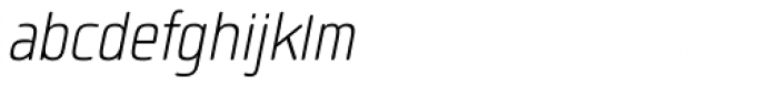 Quan Slim Rounded Light Italic