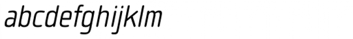 Quan Slim Rounded SemiLight Italic