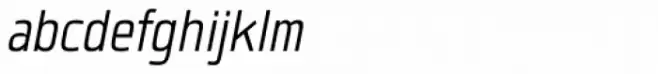 Quan Slim SemiLight Italic