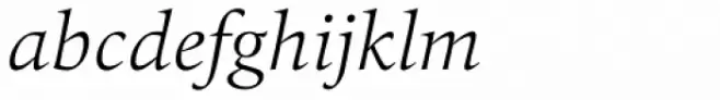Quant Light Italic