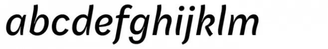 Quantificat Demi Bold Italic