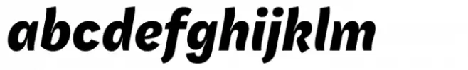 Quantificat Extra Bold Italic