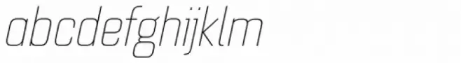 Quarca Thin Italic