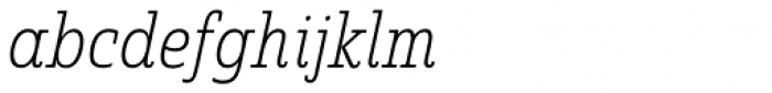 Quatie Cond Thin Italic