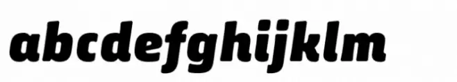 Quebra Condensed Extra Bold Italic